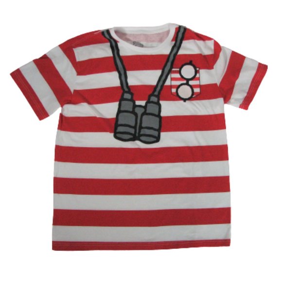 Where's Waldo Shirt Costume Unisex Large Halloween - Picture 1 of 5